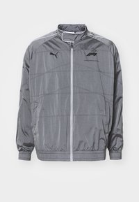 F1 OVERSIZED TRACK JACKET UNISEX - Veste de survêtement - team silver