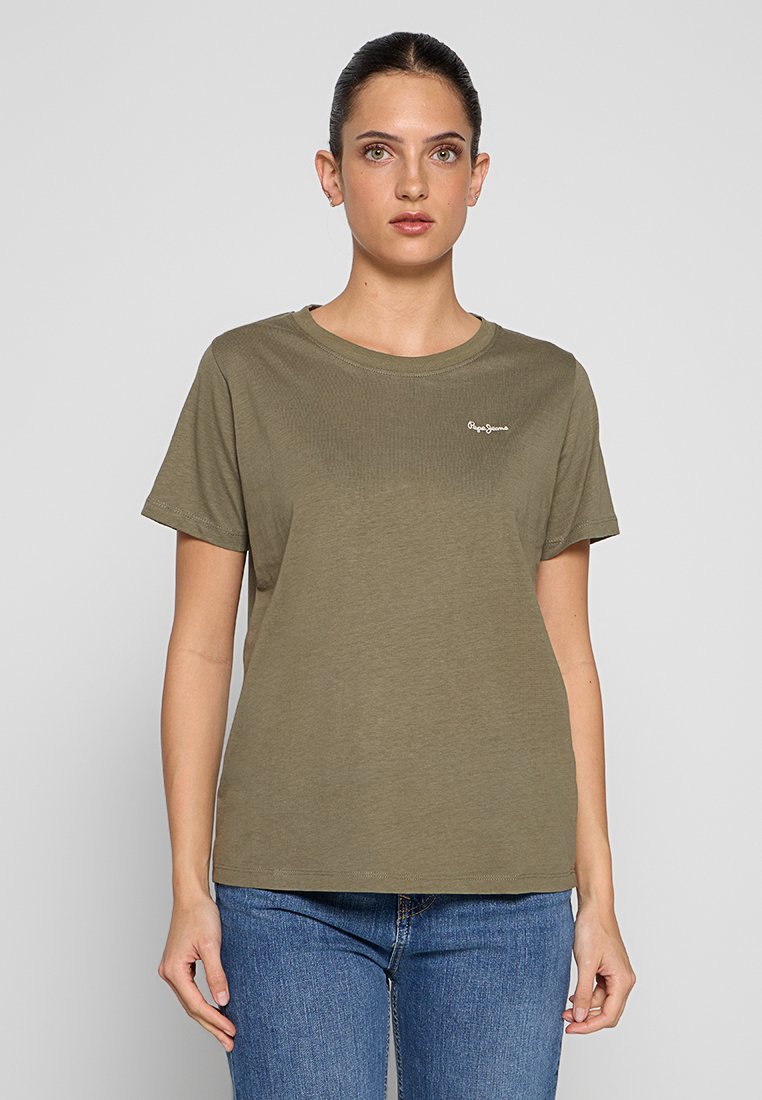 Pepe Jeans T-shirt basic groen