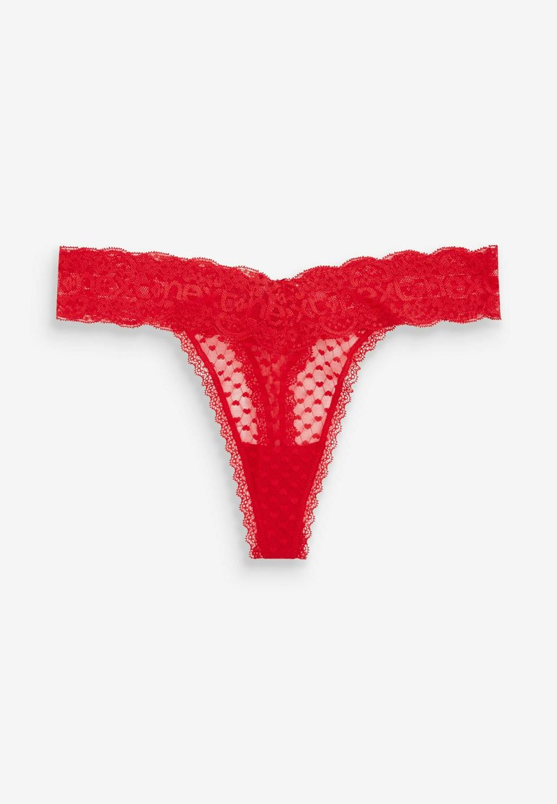 Damen BHs | Next 3 PACK String red/rot - OD75529 Damen BHs | Next 3 PACK String red/rot - OD75529
