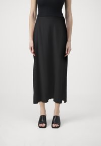 GAP PULL ON SKIRT - Fustă maxi - black
