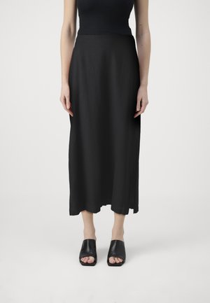 PULL ON SKIRT - Maksi sijonas - black