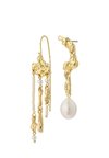 MOON  - Auskari - gold-coloured