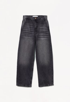 Bershka Relaxed fit jeans - black