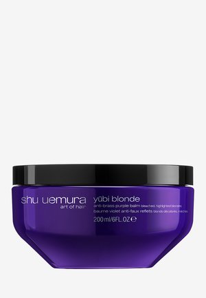 YUBI BLONDE NEUTRALIZING MASK | ANTI-BRASS PURPLE MASK FOR BLONDE HAIR - Pielęgnacja włosów