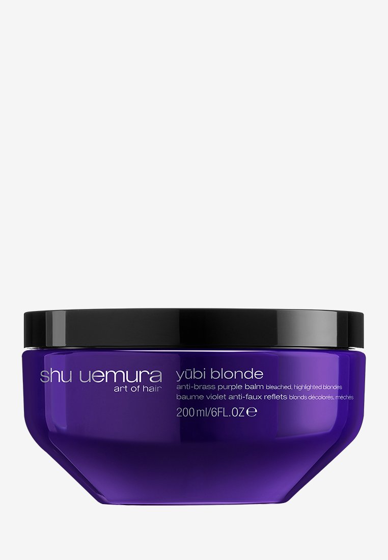 Shu Uemura - YUBI BLONDE NEUTRALIZING MASK | ANTI-BRASS PURPLE MASK FOR BLONDE HAIR - Hårserum, Forstørre