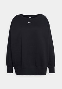 W PHNX FLC OS CREW - Športni pulover - black