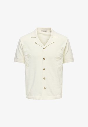 Only & Sons, Knitted neck ONSJAM Knit - Chemise - egret