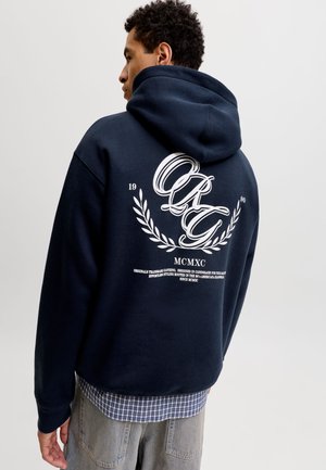 Jack & Jones, HOODIE BACKPRINTET HOODIE - Sweat à capuche - sky captain