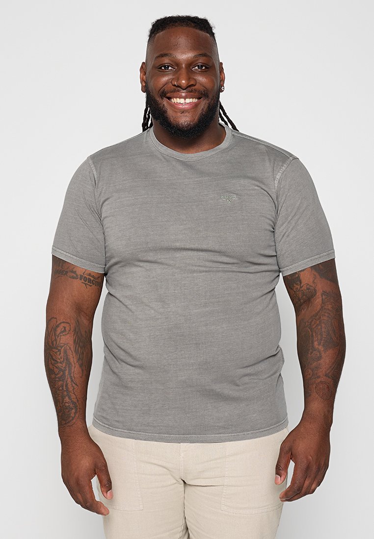 Barbour T-shirt basic grijs