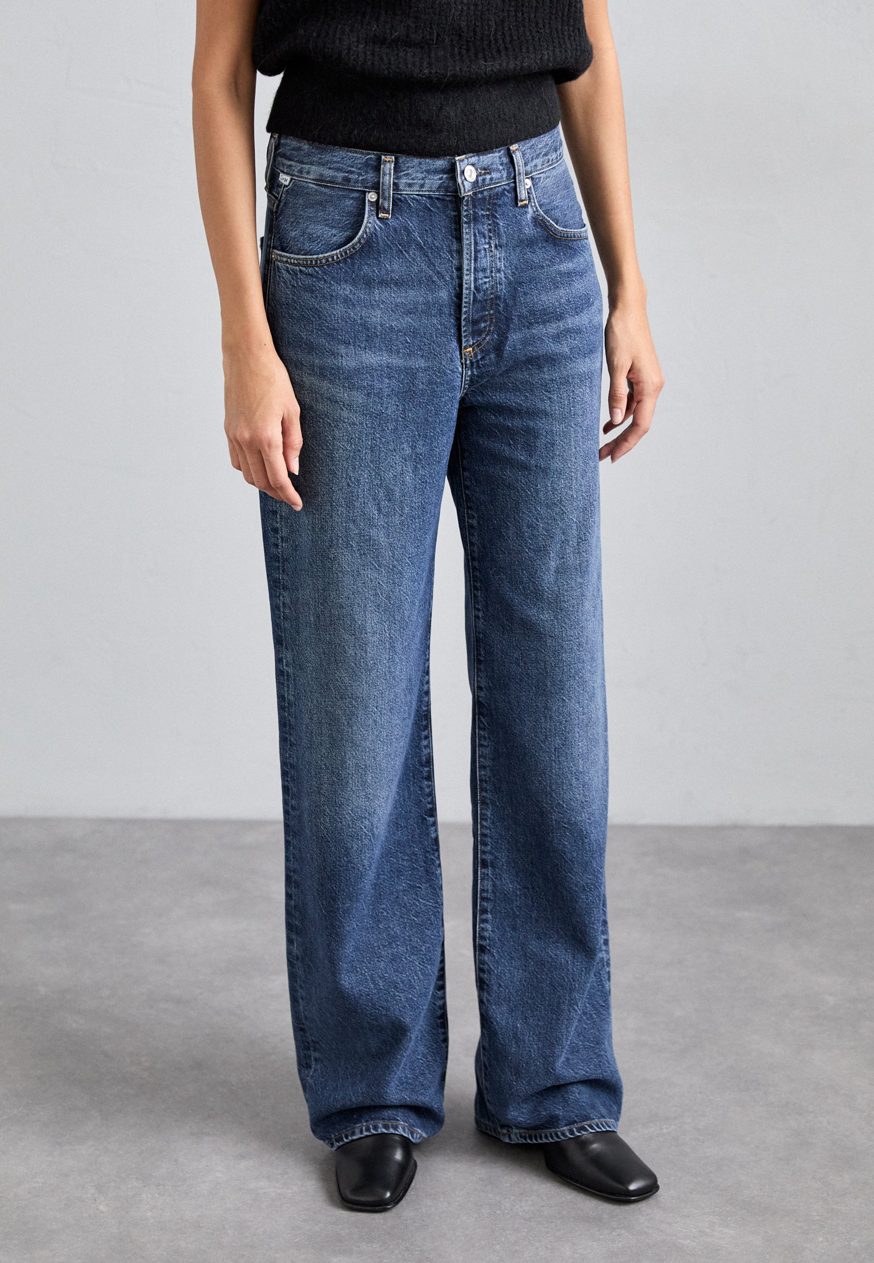 ボトムスその他 Citizens of Humanity Wide dark blue jeans Citizens of Humanity BEVERLY SLOUCH IN UNVEIL - Relaxed fit