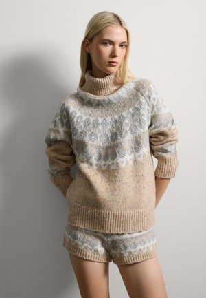 HIGH NECK SWEATER - Maglione - multicolour