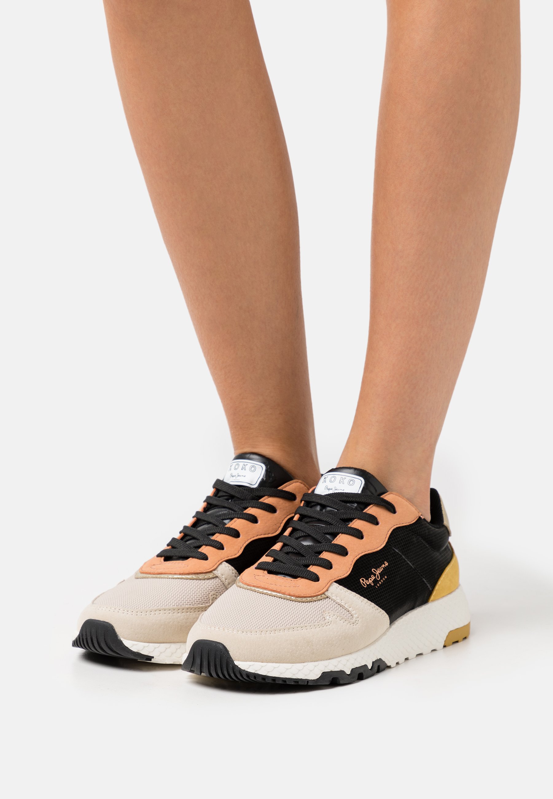Pepe Jeans KOKO - Trainers - black - Zalando.co.uk