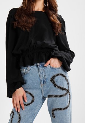 Bluse - black