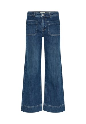 Flared jeans - blue denim