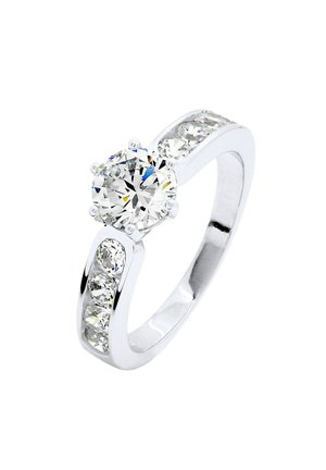 REVERIE RING 6 MM FINE SILVER 925/1000 - Ring - blanc
