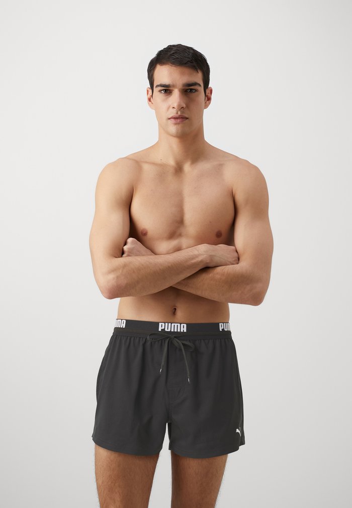 PUMA SWIM MEN LOGO - Swimming shorts - black