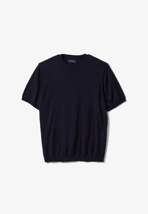 PIOMBO, T-SHIRT REGULAR FIT. - T-shirt basic - dark blue