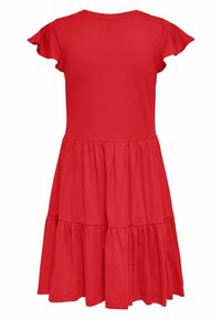 ONLY RÜSCHEN - Vestido ligero - high risk red