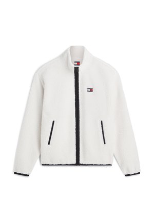 Tommy Jeans, BADGE - Giacca in pile - cream