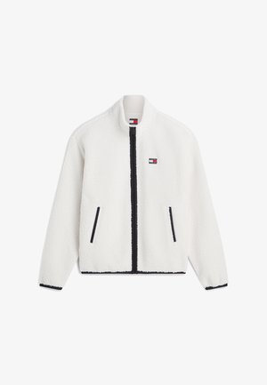 Tommy Jeans, BADGE - Giacca in pile - cream