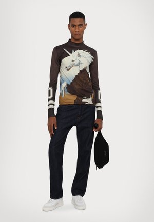 MAGIC MINDS ZIPPED TURTLENECK UNISEX - T-shirt à manches longues - multi