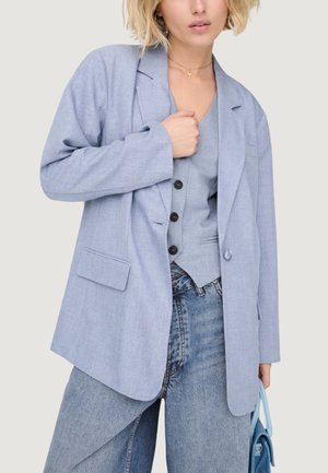 LINDA MEL - Halflange jas - indigo