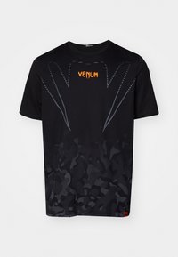 EDGE TEE - T-shirts print - black/orange