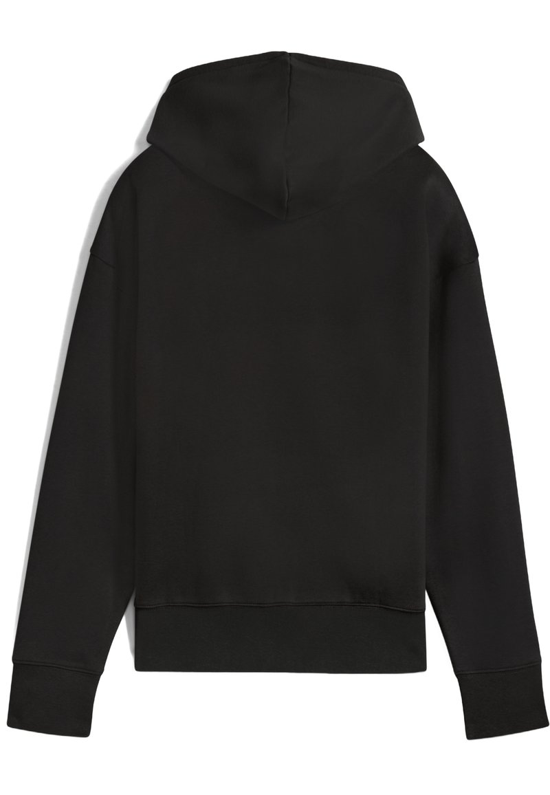 Puma RELAXED KAPUZEN - Mikina na zip - black