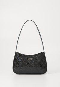 ARNELA TOP ZIP SHOULDER BAG - Kabelka - black logo