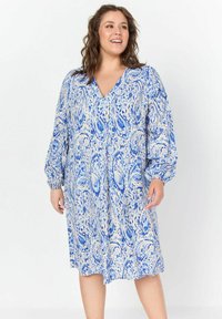 Wasabi Concept WA-CELINE 3 - Rochie de zi - c crystal blue combi