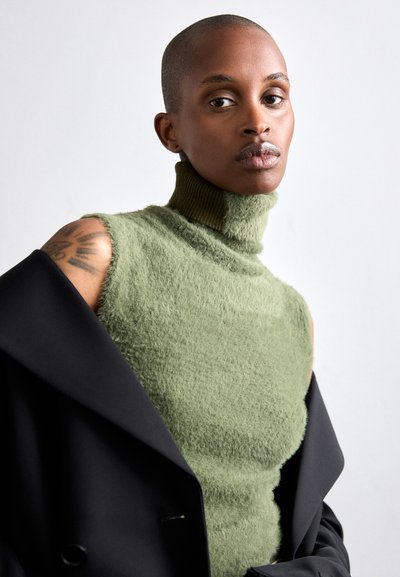 MM6 Maison Margiela TOP - Maglione - sage