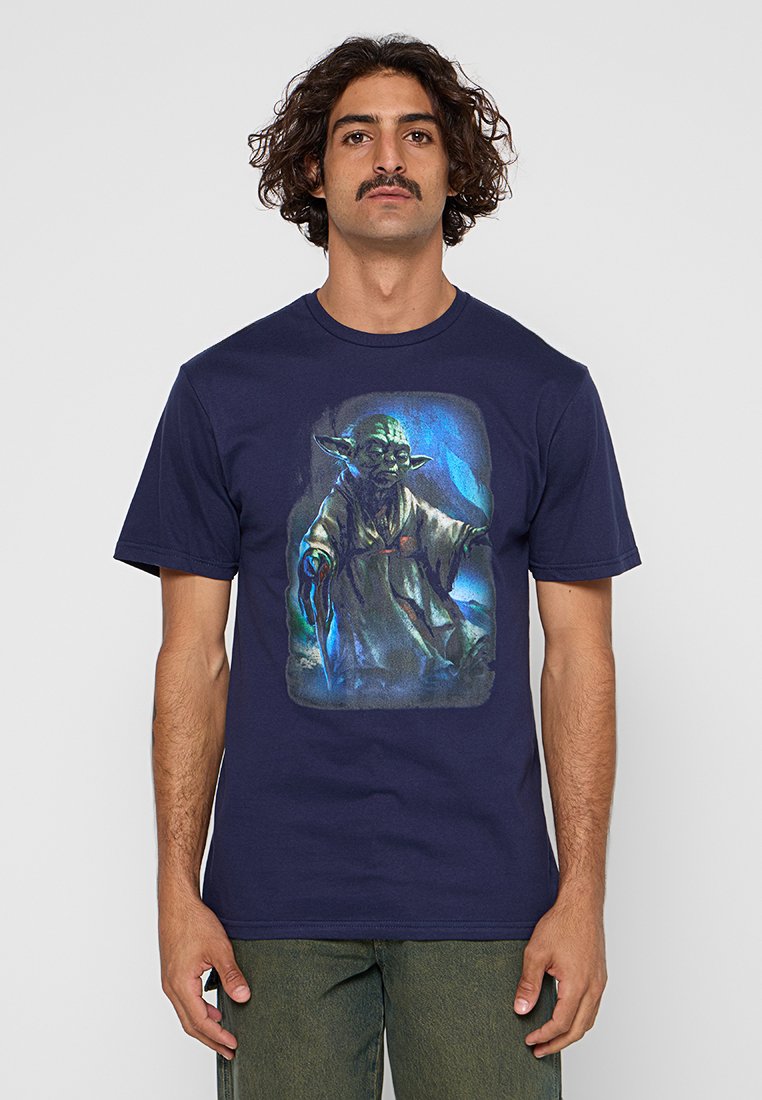 Star Wars T-shirt print donkerblauw Star Wars T-shirt print donkerblauw