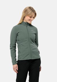 Jack Wolfskin TAUNUS - Giacca in pile - hedge green