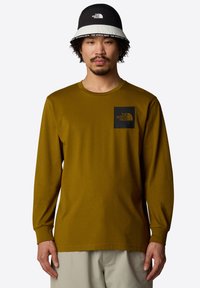 The North Face FINE TEE - Langarmshirt - moss green