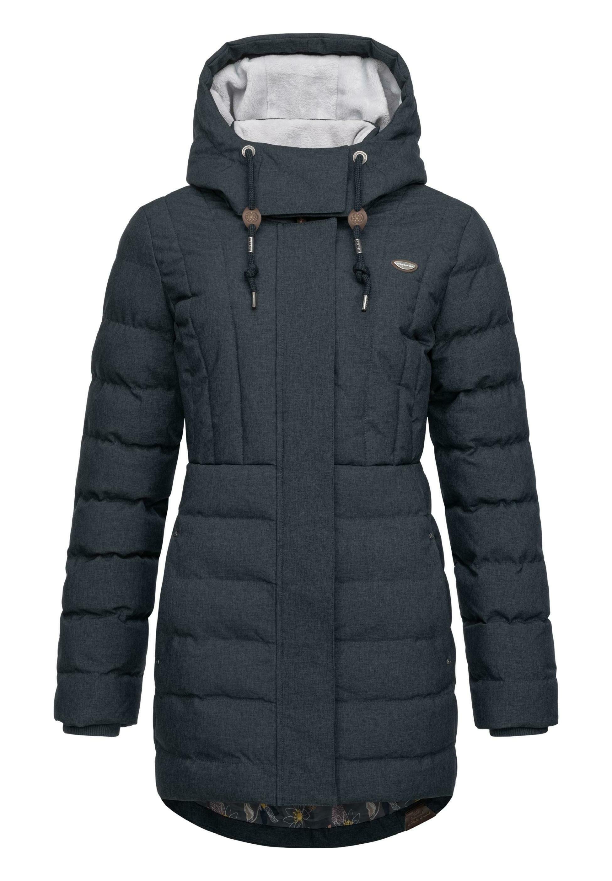 Damen Wintermantel Ragwear Wintermantel Blau Ragwear Wintermantel