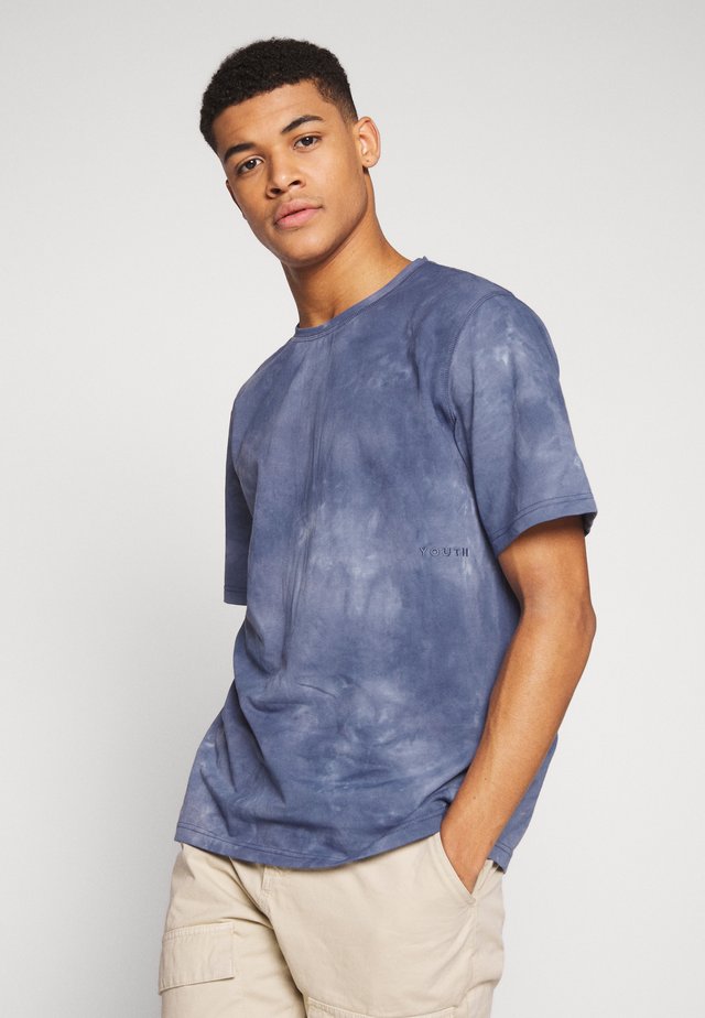 MORENO - T-shirt con stampa - navy