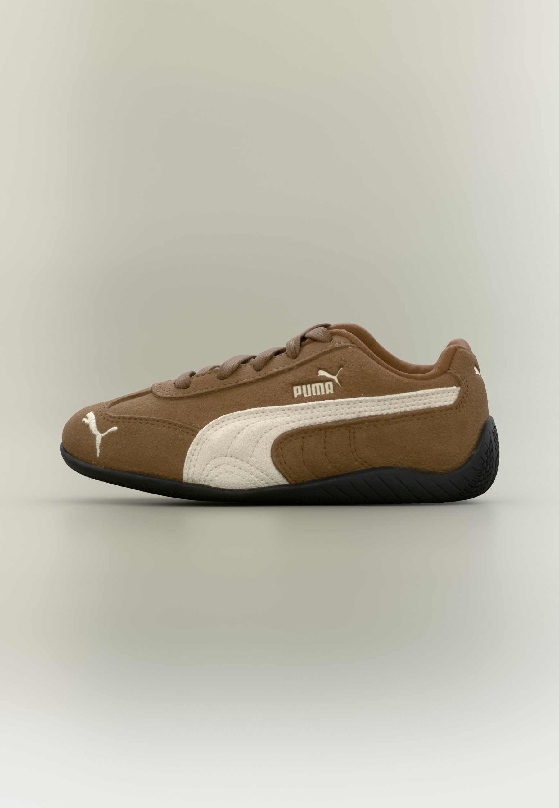 Puma SPEEDCAT OG PS - Trainers - haute coffee/frosted ivory/green