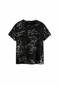 MICKEY SKETCH  - Camiseta estampada - black