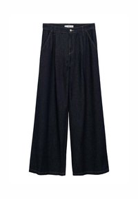 Wide Leg - dark-blue denim