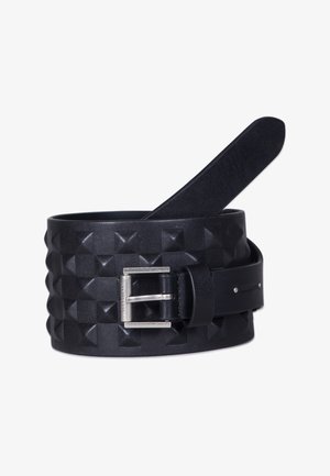 AllSaints 25-75MM TAPERED INJECTED PYRAMID STUD BE - Riem - charcoal