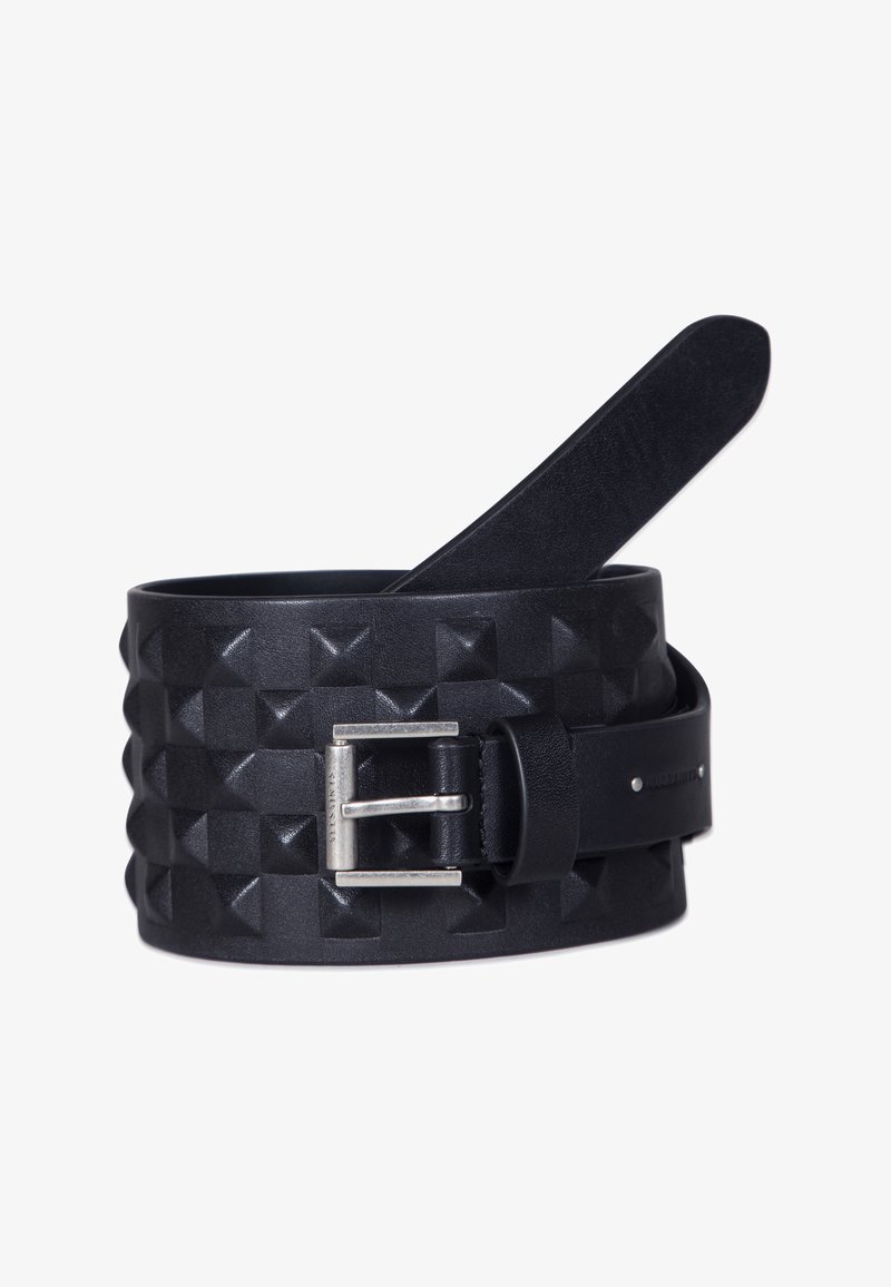 AllSaints 25-75MM TAPERED INJECTED PYRAMID STUD BE - Riem - charcoal