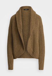 Lauren Ralph Lauren WOOL BLEND SHAWL COLLAR CROPPED CARDIGAN - Jopica - multi