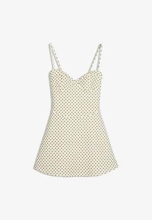 Bershka, STRAPPY CORSET - MINI DRESS - Jurk - beige