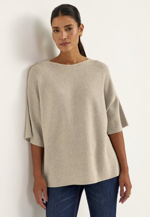 Strickpullover - beige