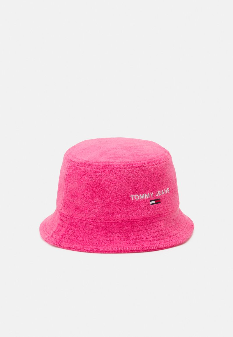 Tommy Jeans SPORT BUCKET HAT Hat pink alert/pink Zalando.co.uk