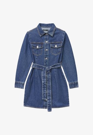 Calliope, ABITO TINTA UNITA - Vestito di jeans - blu denim medio