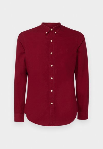Polo Ralph Lauren SLIM FIT GARMENT-DYED OXFORD SHIRT - Overhemd - red carpet