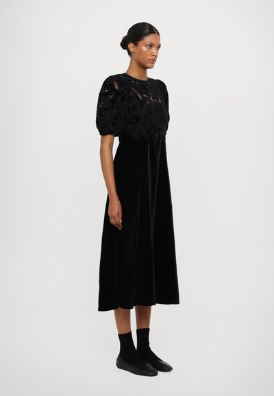 Sea ALICE EMBROIDERY PUFF DRESS - Apģērbs svinīgiem gadījumiem - black