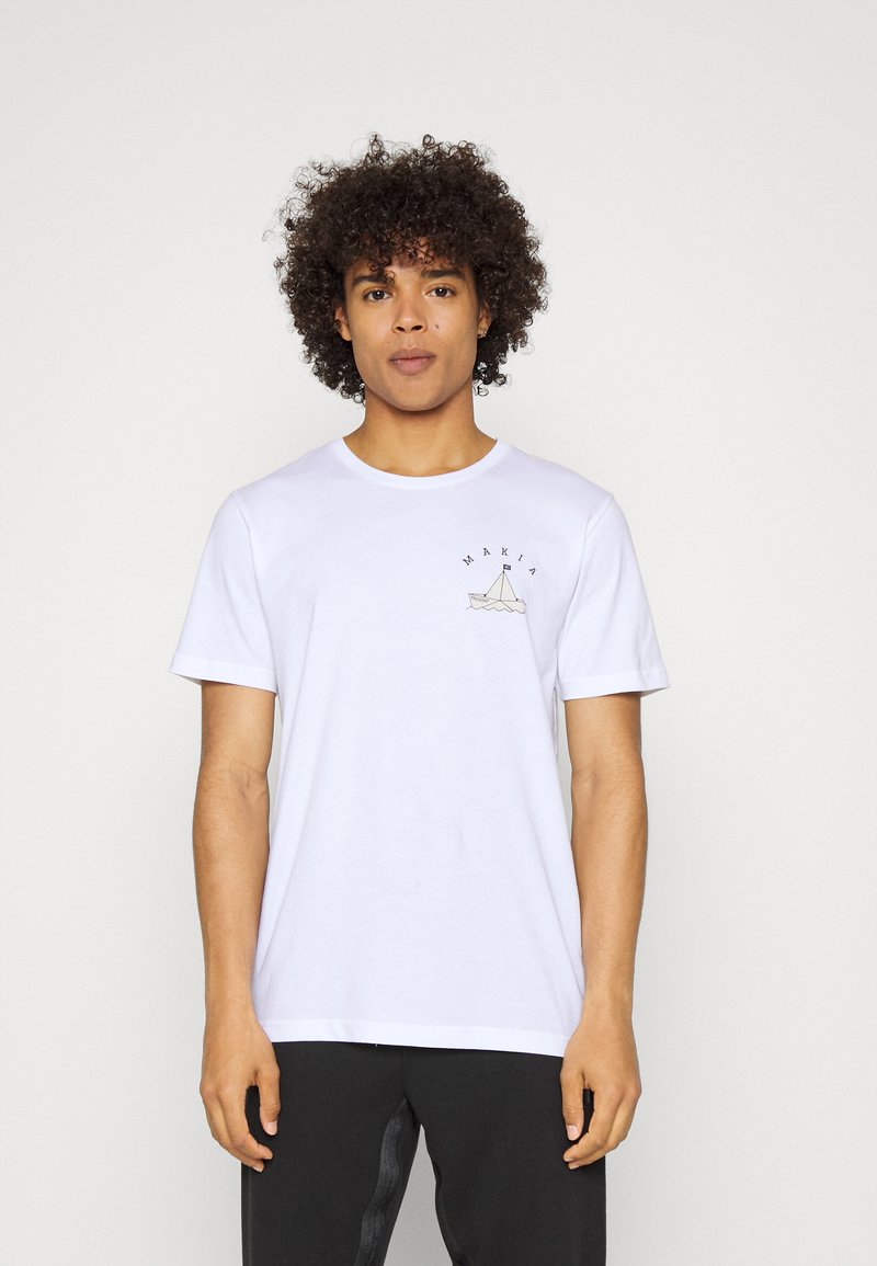 Makia FRIENDSHIP - T-shirt estampada - white