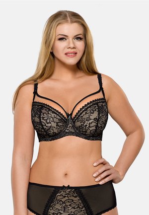 Sujetador con aros - black